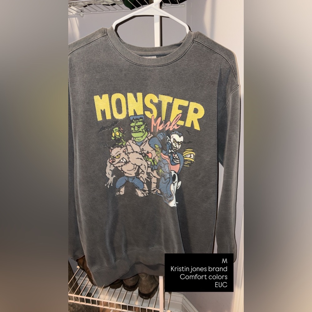 Monster mash crew neck